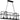 Damien 5 Light Outdoor Island Light in Earth Black 3