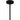 Daphne 1 Light Mini Pendant in Matte Black 2