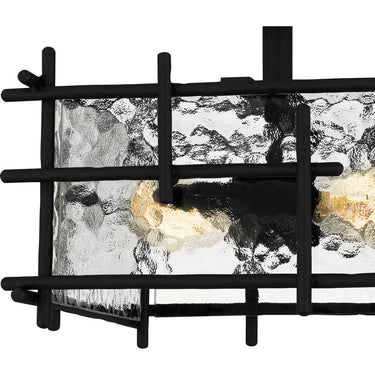 Daphne 2 Light Semi-Flush Mount in Matte Black 4