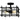 Daphne 2 Light Semi-Flush Mount in Matte Black 1