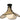 Delilah 1 Light Semi-Flush Mount in Matte Black 7
