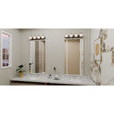 Desmond 4 Light Bath Light in Matte Black 7