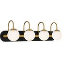 Desmond 4 Light Bath Light in Matte Black 1