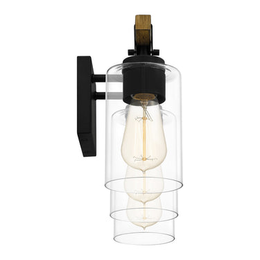 Devon Court 3 Light Bath Light in Matte Black 5