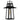 Devonport 1 Light Outdoor Pendant in Matte Black 2