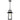 Devonport 1 Light Outdoor Pendant in Matte Black 5