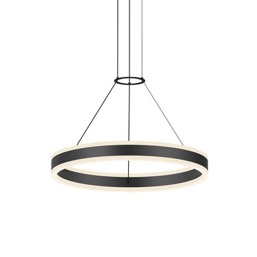 Double Corona 24" LED Ring Pendant 2