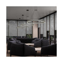 Double Corona 24" LED Ring Pendant 4