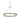 Double Corona 24" LED Ring Pendant - Crescent Harbor