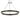 Double Corona 24" LED Ring Pendant - Crescent Harbor