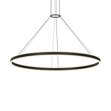 Double Corona 60" LED Ring Pendant 2