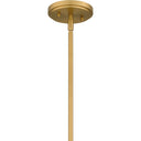 Dupree 1 Light Mini Pendant in Brushed Weathered Brass 7