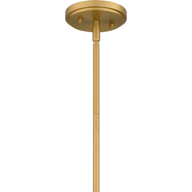 Dupree 1 Light Mini Pendant in Brushed Weathered Brass 7