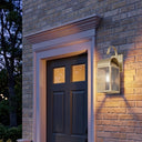 Durham Sconce shown in the Antique Brass finish with a Seedy shade - 9121P-H-AB-SDY 2