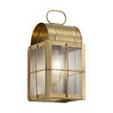 Durham Sconce shown in the Antique Brass finish with a Seedy shade - 9131-H-AB-SDY