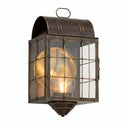 Durham Sconce shown in the Bronze finish with a Clear shade - 9111-H-BZ-CL-C
