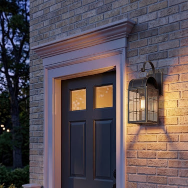 Durham Sconce shown in the Bronze finish with a Clear shade - 9121P-H-BZ-CL 2