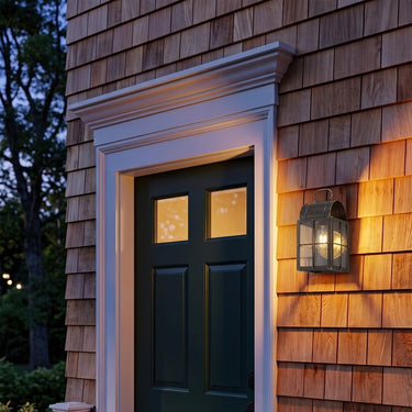 Durham Sconce shown in the Bronze finish with a Clear shade - 9131-H-BZ-CL 2