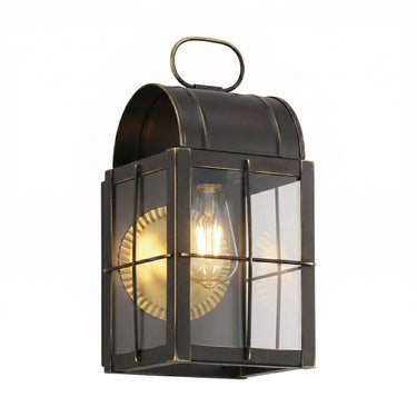 Durham Sconce shown in the Bronze finish with a Clear shade - 9131-H-BZ-CL