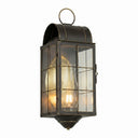 Durham Sconce shown in the Bronze finish with a Clear shade - 9161-H-BZ-CL-C