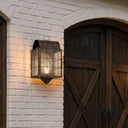 Durham Sconce shown in the Bronze finish with a Seedy shade - 9111-H-BZ-SDY-C 2