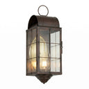 Durham Sconce shown in the Dark Brass finish with a Clear shade - 9161-H-DB-CL-C