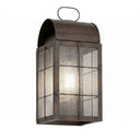 Durham Sconce shown in the Dark Brass finish with a Seedy shade - 9121-H-DB-SDY