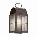 Durham Sconce shown in the Dark Brass finish with a Seedy shade - 9131-H-DB-SDY