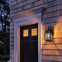 Durham Sconce shown in the Dark Brass finish with a Seedy shade - 9131P-H-DB-SDY 2