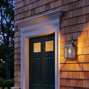 Durham Sconce shown in the Gunmetal finish with a Clear shade - 9131P-H-GM-CL 2