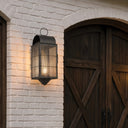 Durham Sconce shown in the Gunmetal finish with a Seedy shade - 9161-H-GM-SDY-C 2