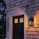 Durham Sconce shown in the Matte Black finish with a Clear shade - 9131P-H-BK-CL 2