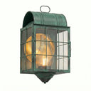 Durham Sconce shown in the Verde Green finish with a Clear shade - 9111-H-VG-CL-C