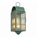 Durham Sconce shown in the Verde Green finish with a Clear shade - 9161-H-VG-CL-C