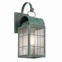 Durham Sconce shown in the Verde Green finish with a Seedy shade - 9121P-H-VG-SDY
