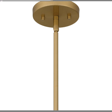 Duval 1 Light Mini Pendant in Aged Brass 2
