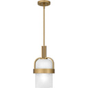 Duval 1 Light Mini Pendant in Aged Brass 3