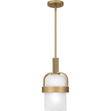 Duval 1 Light Mini Pendant in Aged Brass 3