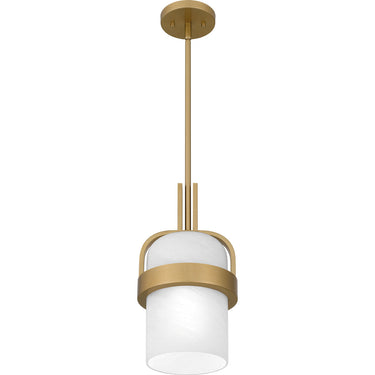 Duval 1 Light Mini Pendant in Aged Brass 4