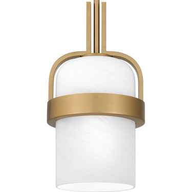 Duval 1 Light Mini Pendant in Aged Brass 5