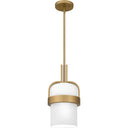 Duval 1 Light Mini Pendant in Aged Brass 1