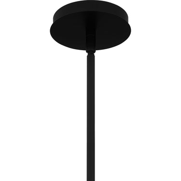 Elio 1 Light Mini Pendant in Matte Black 3