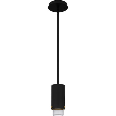 Elio 1 Light Mini Pendant in Matte Black 4