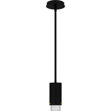 Elio 1 Light Mini Pendant in Matte Black 5