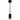 Elio 1 Light Mini Pendant in Matte Black 6