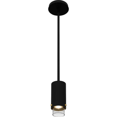 Elio 1 Light Mini Pendant in Matte Black 6