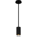Elio 1 Light Mini Pendant in Matte Black 1
