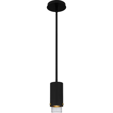 Elio 1 Light Mini Pendant in Matte Black 1