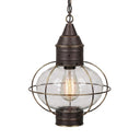 Ellington Pendant shown in the Bronze finish with a Clear shade - 9612-BZ-CL