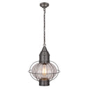 Ellington Pendant shown in the Gunmetal finish with a Optic shade - 9612-GM-OPT 1